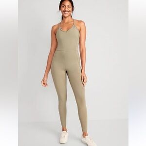 Old Navy Olive Jumpsuit